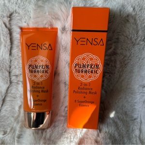 Yensa pumpkin turmeric face mask